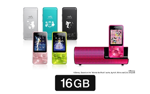 SONY 「NW-S785K/INITIAL【16GB】全6色」